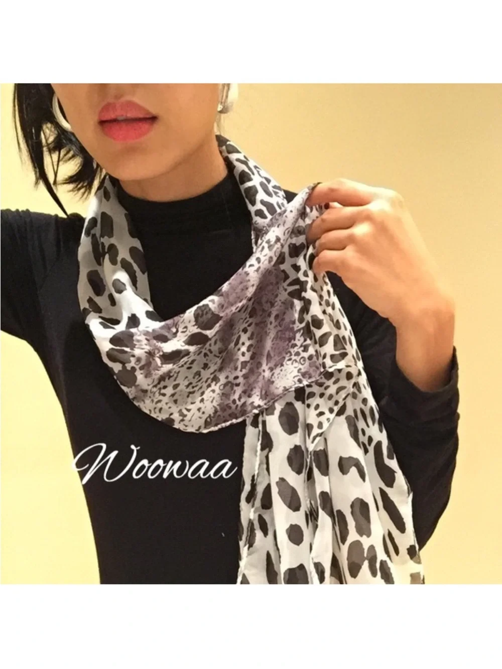 Brand New Leopard scarf